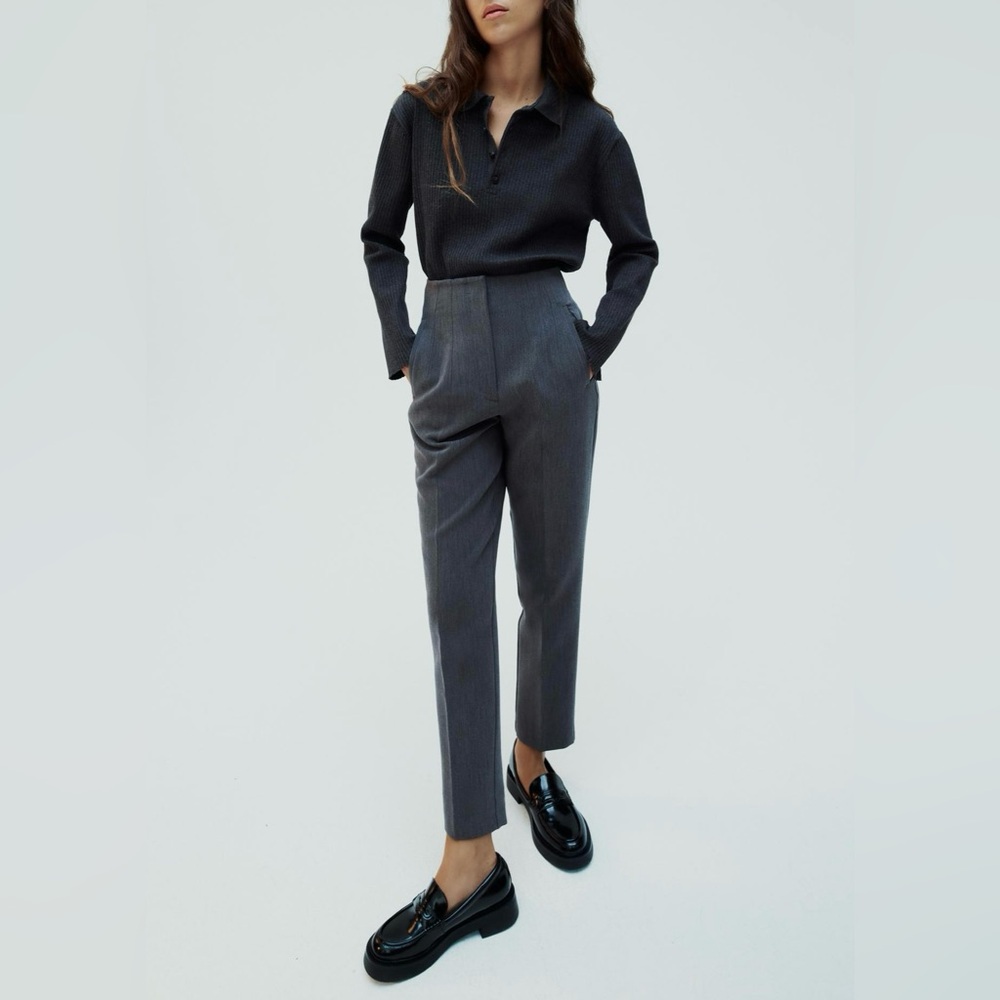 Zara High Waisted Trousers - New